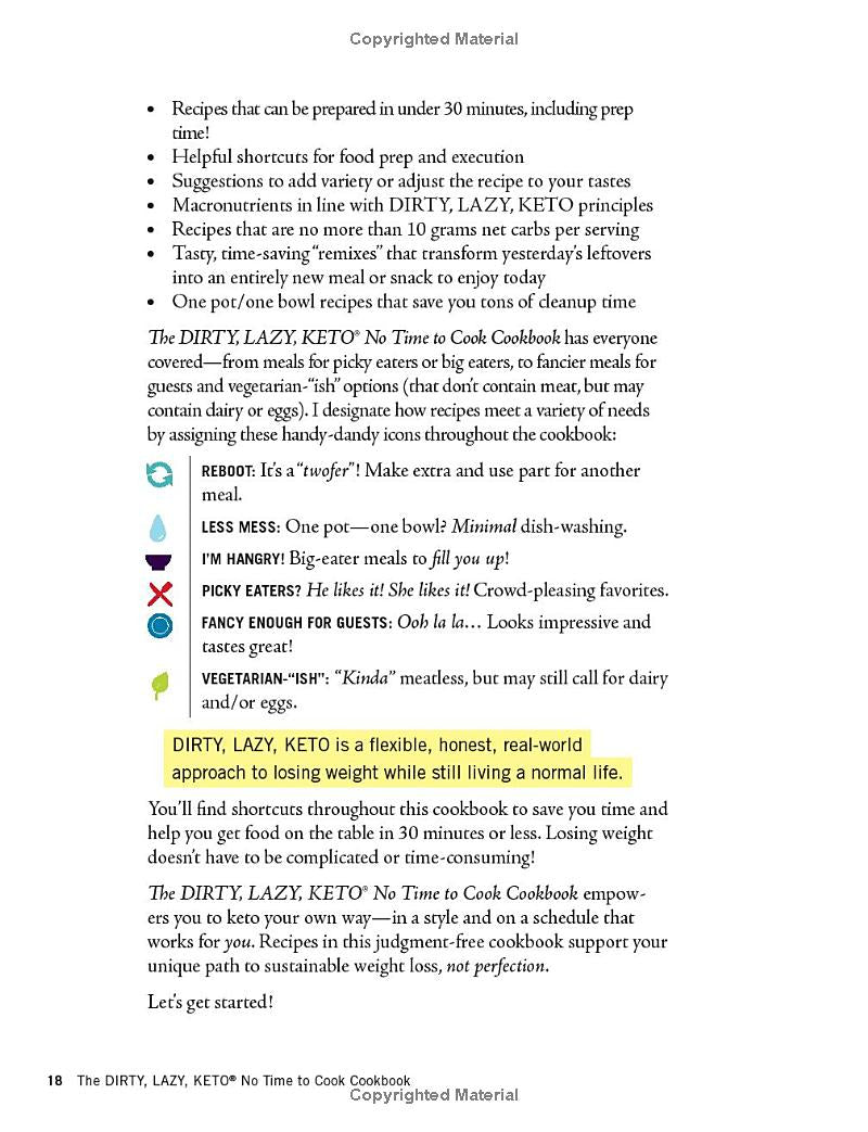Quick & Easy Keto: The DIRTY, LAZY, KETO Cookbook with 100 Recipes Under 30 Minutes (Spiral Bound) - Korvel