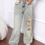 Distressed High Waist Jeans