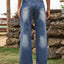 Distressed Jeans with Pockets - Korvel