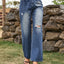 Distressed Jeans with Pockets - Korvel