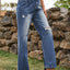 Distressed Jeans with Pockets - Korvel