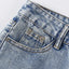 Distressed Raw Hem Jeans - Korvel