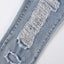 Distressed Raw Hem Jeans - Korvel