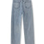 Distressed Raw Hem Jeans - Korvel