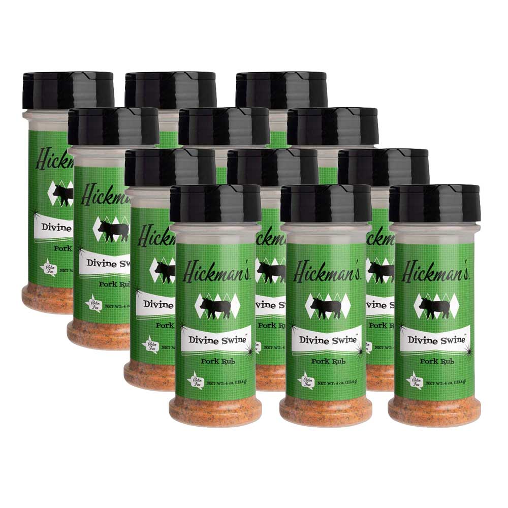 Hickman’s Divine Swine Pork Rub | Caja de 12