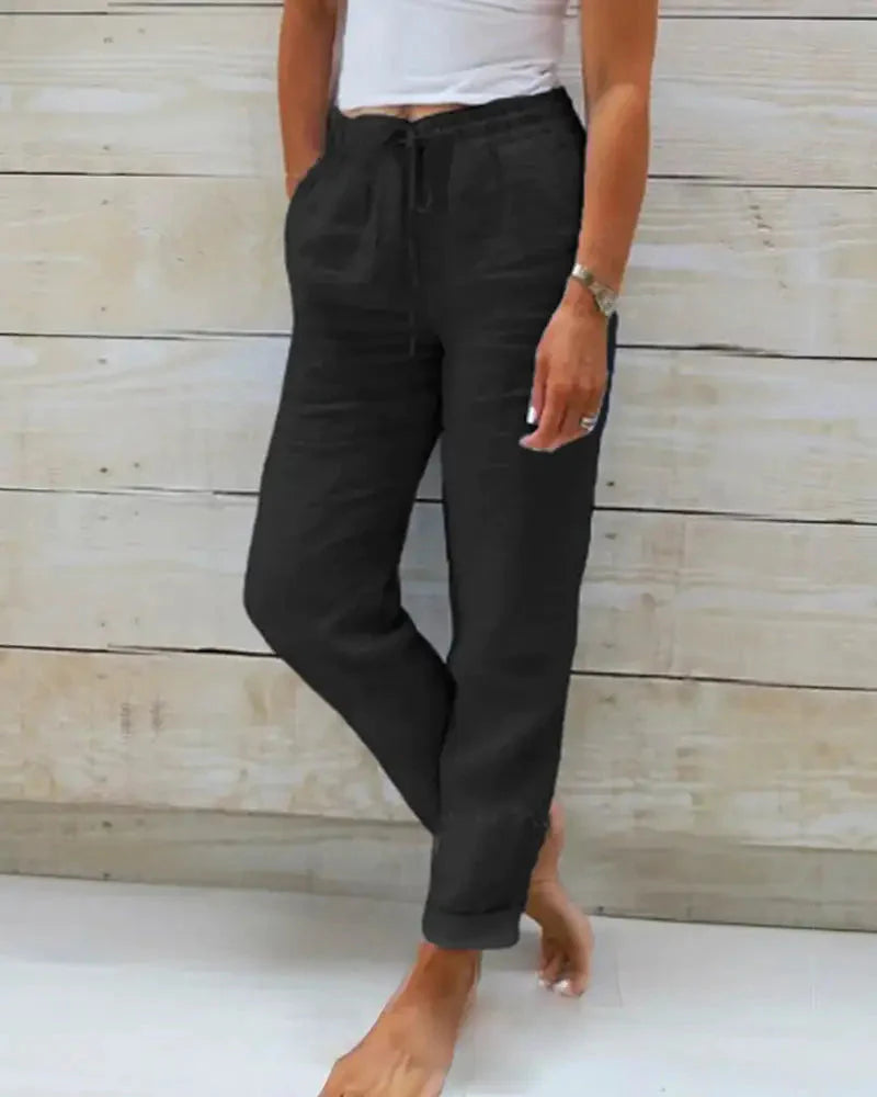 Premium Linen Pants for Women