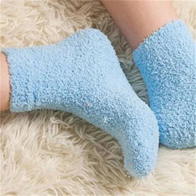 Women's Cozy Bed Socks in Pure Color