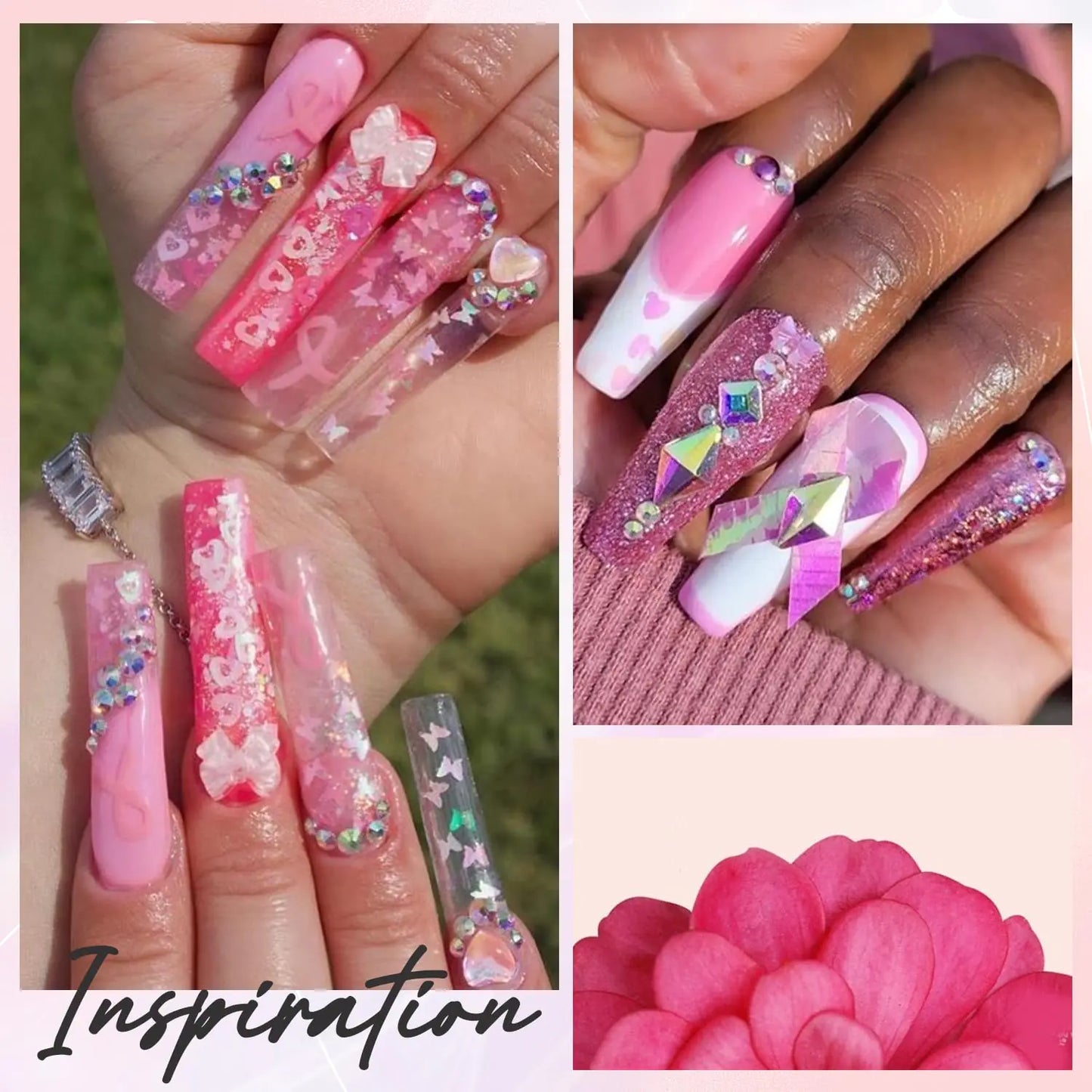 Makartt Fondant Pink Poly Nail Gel - 50ML