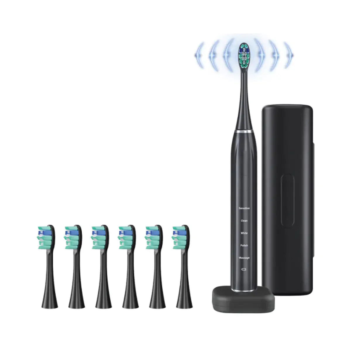 Brosse à dents Smart Sonic Dental Care avec 8 têtes de brosse