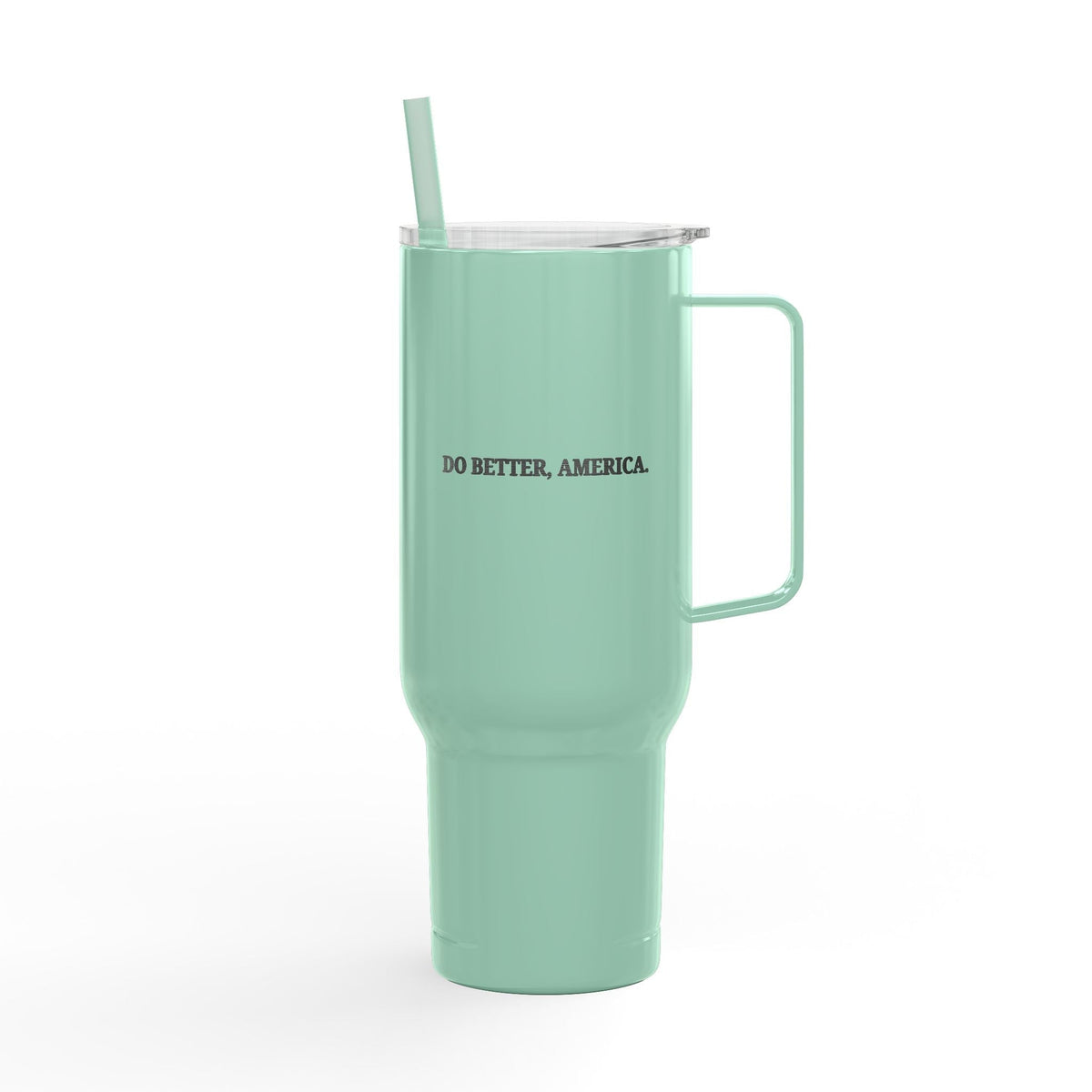 Hazlo mejor, América Vaso aislado de 40 oz con asa