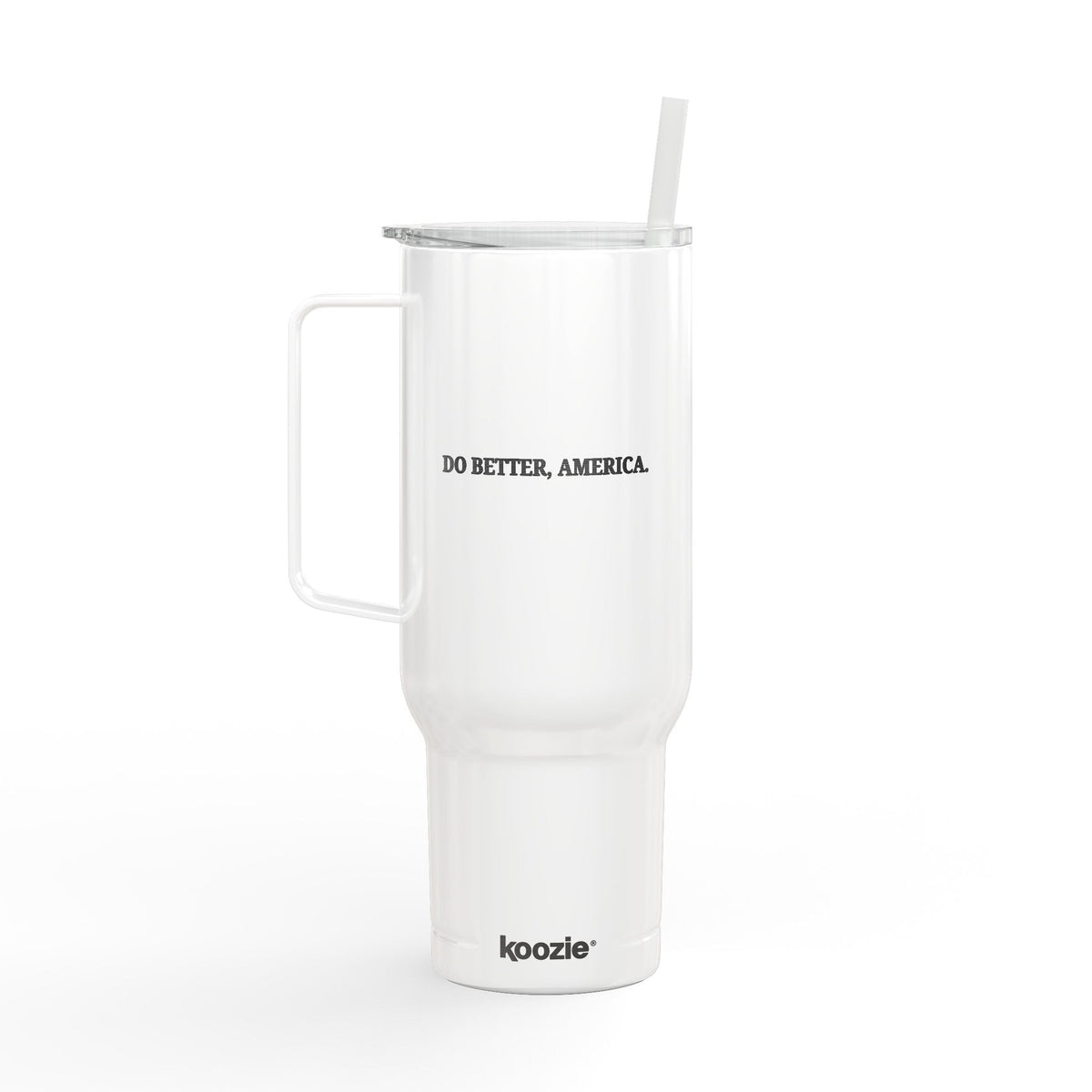Hazlo mejor, América Vaso aislado de 40 oz con asa