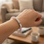 Bracelet Do Better, America – Bracelet extensible en acier inoxydable gravé