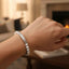 Bracelet Do Better, America – Bracelet extensible en acier inoxydable gravé