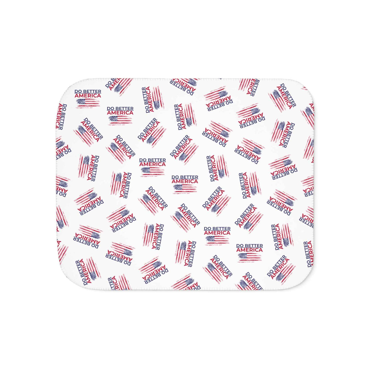 Faites Mieux Amérique Couverture Sherpa — Enveloppé dans l'Intention