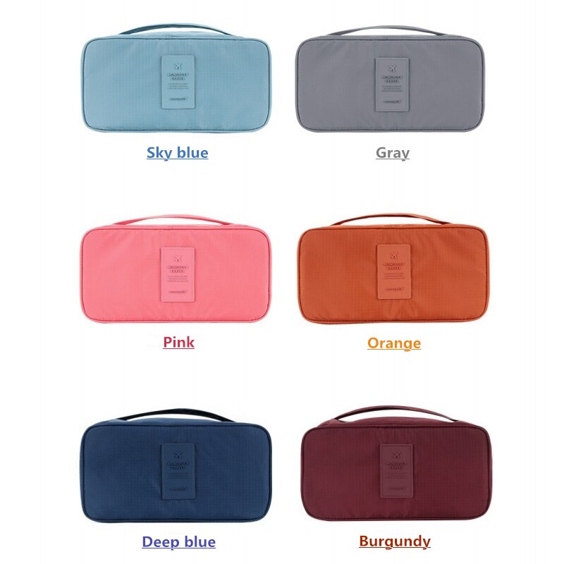 Do Not Miss Bra Underwear Travel Bag Suitcase Organizer Women Cosmetic Bag Luggage Organizer - Korvel