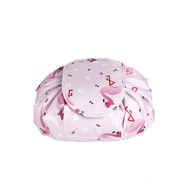 Do Not Miss Drop ship Women Drawstring Cosmetic Bag travel Organizer bag pouch Make Up Case Storage Makeup Bag Toiletry bag - Korvel