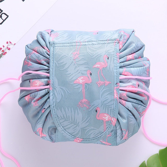 Do Not Miss Drop ship Women Drawstring Cosmetic Bag travel Organizer bag pouch Make Up Case Storage Makeup Bag Toiletry bag - Korvel