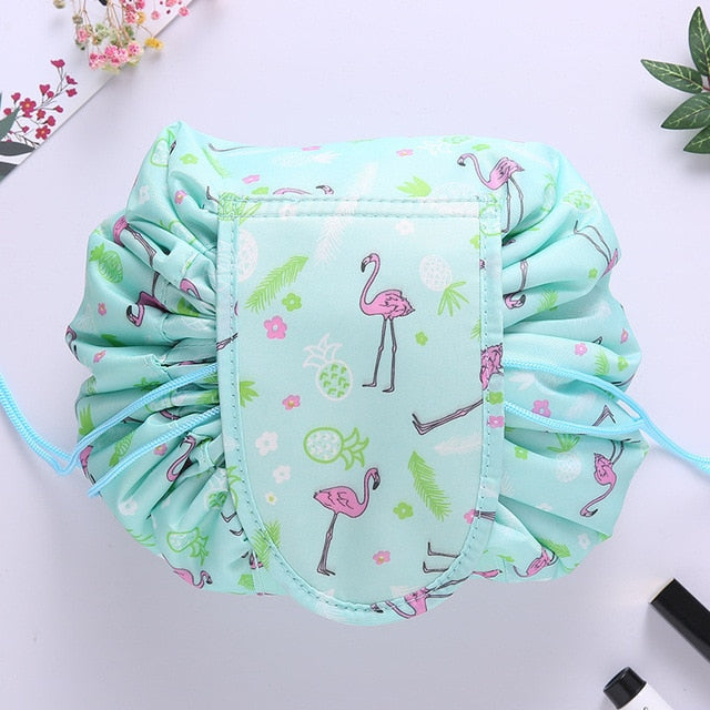 Do Not Miss Drop ship Women Drawstring Cosmetic Bag travel Organizer bag pouch Make Up Case Storage Makeup Bag Toiletry bag - Korvel