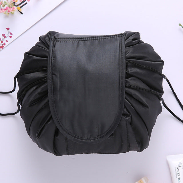 Do Not Miss Drop ship Women Drawstring Cosmetic Bag travel Organizer bag pouch Make Up Case Storage Makeup Bag Toiletry bag - Korvel