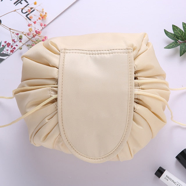 Do Not Miss Drop ship Women Drawstring Cosmetic Bag travel Organizer bag pouch Make Up Case Storage Makeup Bag Toiletry bag - Korvel