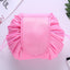 Do Not Miss Drop ship Women Drawstring Cosmetic Bag travel Organizer bag pouch Make Up Case Storage Makeup Bag Toiletry bag - Korvel