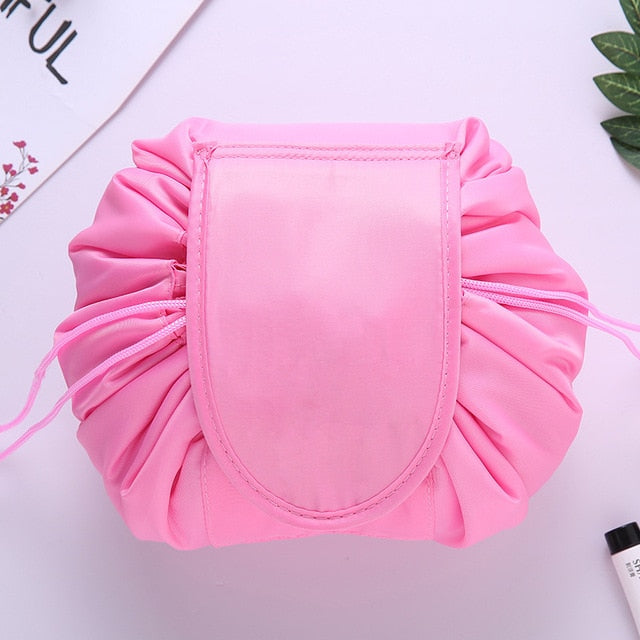 Do Not Miss Drop ship Women Drawstring Cosmetic Bag travel Organizer bag pouch Make Up Case Storage Makeup Bag Toiletry bag - Korvel