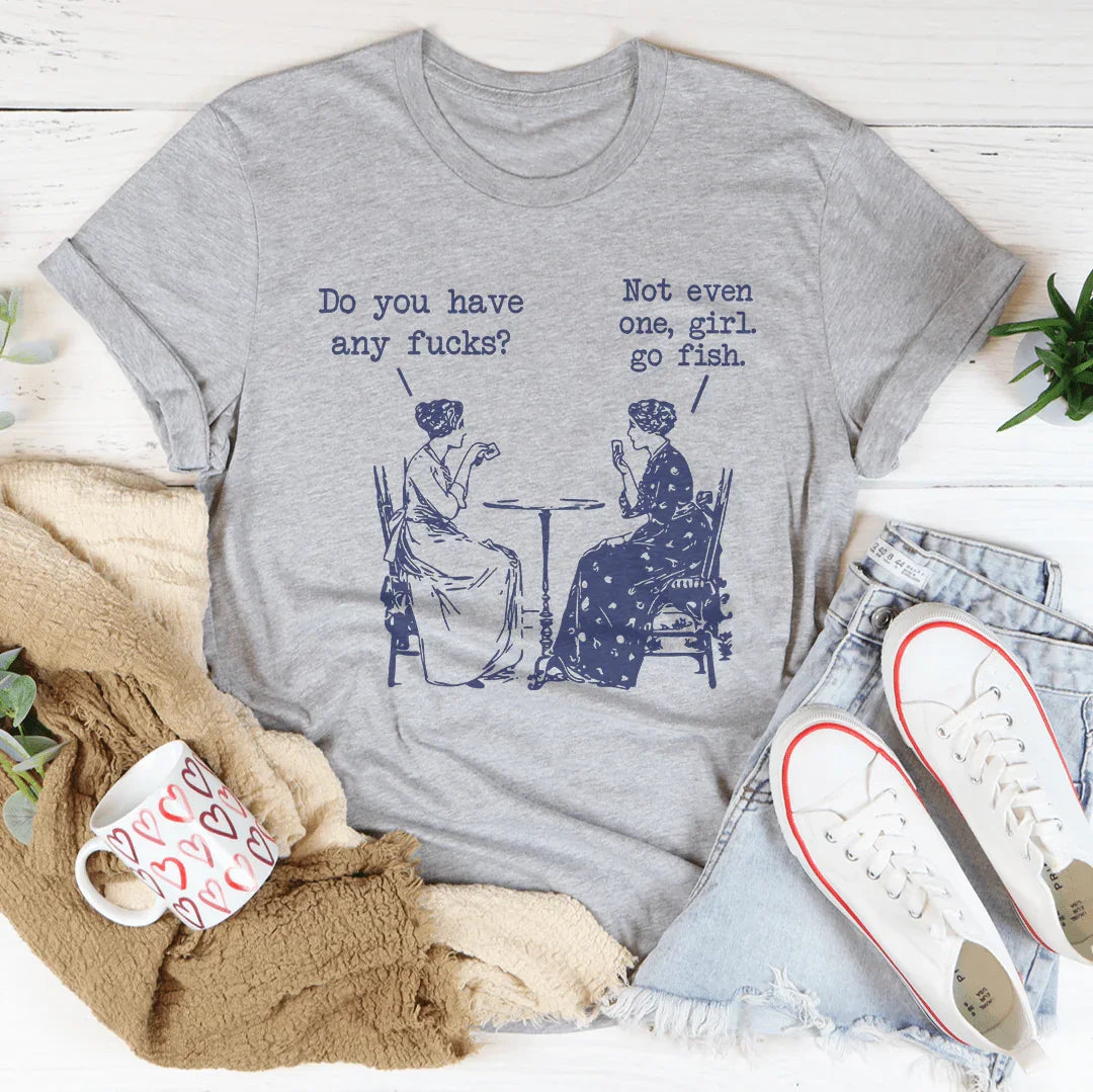 Sassy 'Go Fish' Graphic Tee for Confident Style