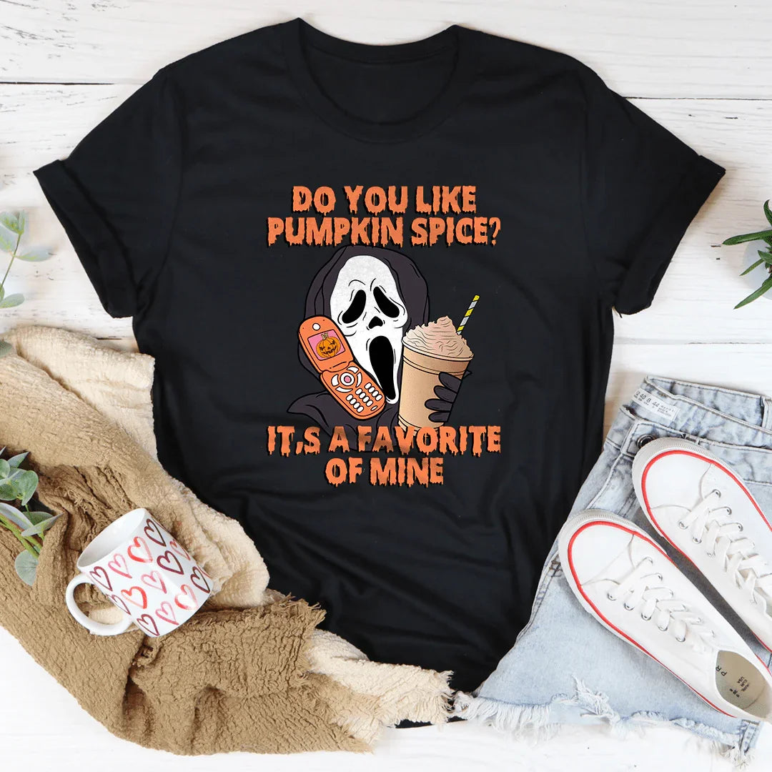 ¿Te gusta la camiseta Pumpkin Spice It's A Favorite Of Mine?
