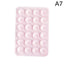 Tampon de suction en silicone double face pour téléphones mobiles