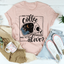 Cozy Skull Tee - Does This Coffee Make Me Look Alive - Korvel