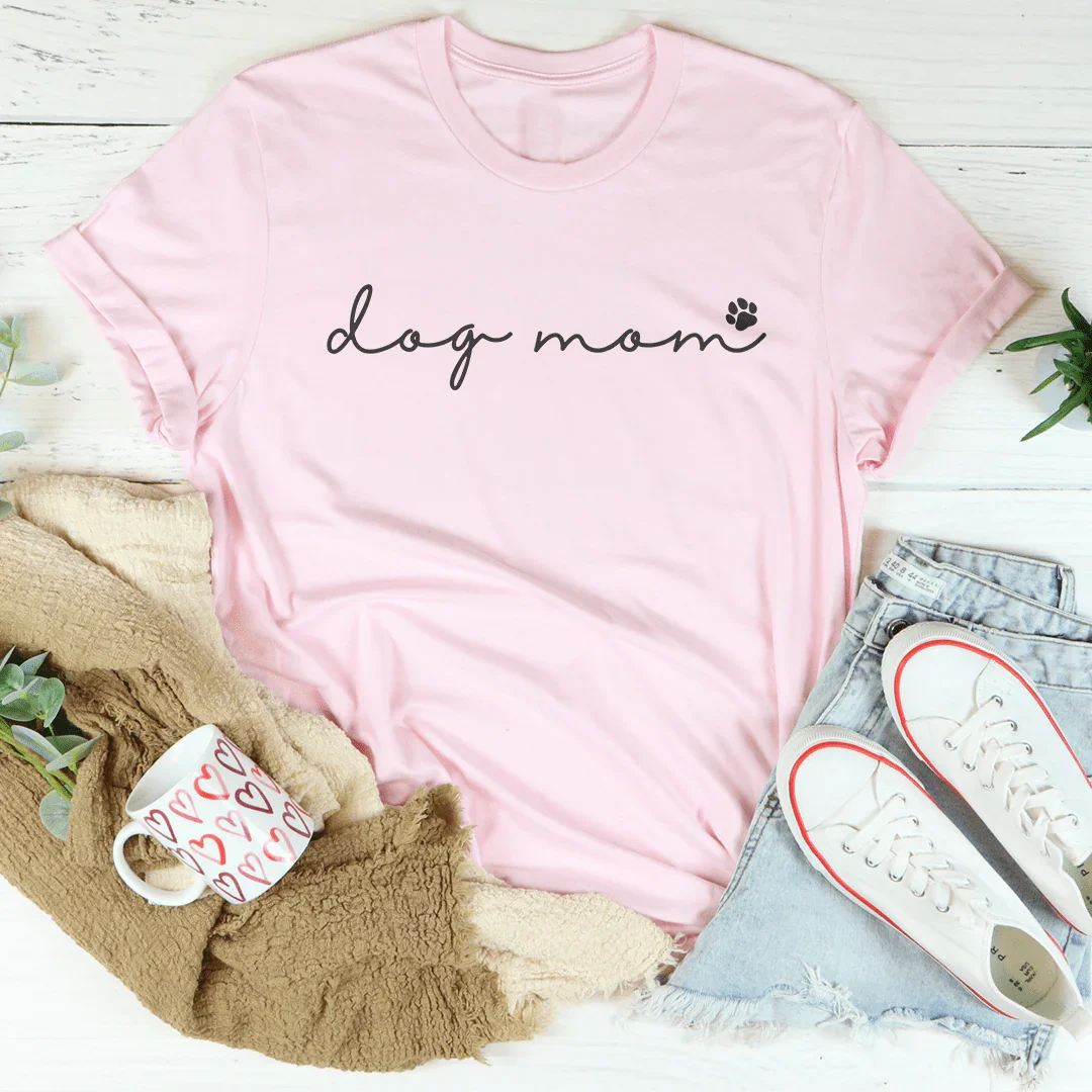 Dog Mom Tee - Celebrate Your Love for Pups
