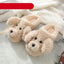 Cozy Faux Fur Dog Lovers Slippers for Women