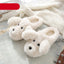 Cozy Faux Fur Dog Lovers Slippers for Women