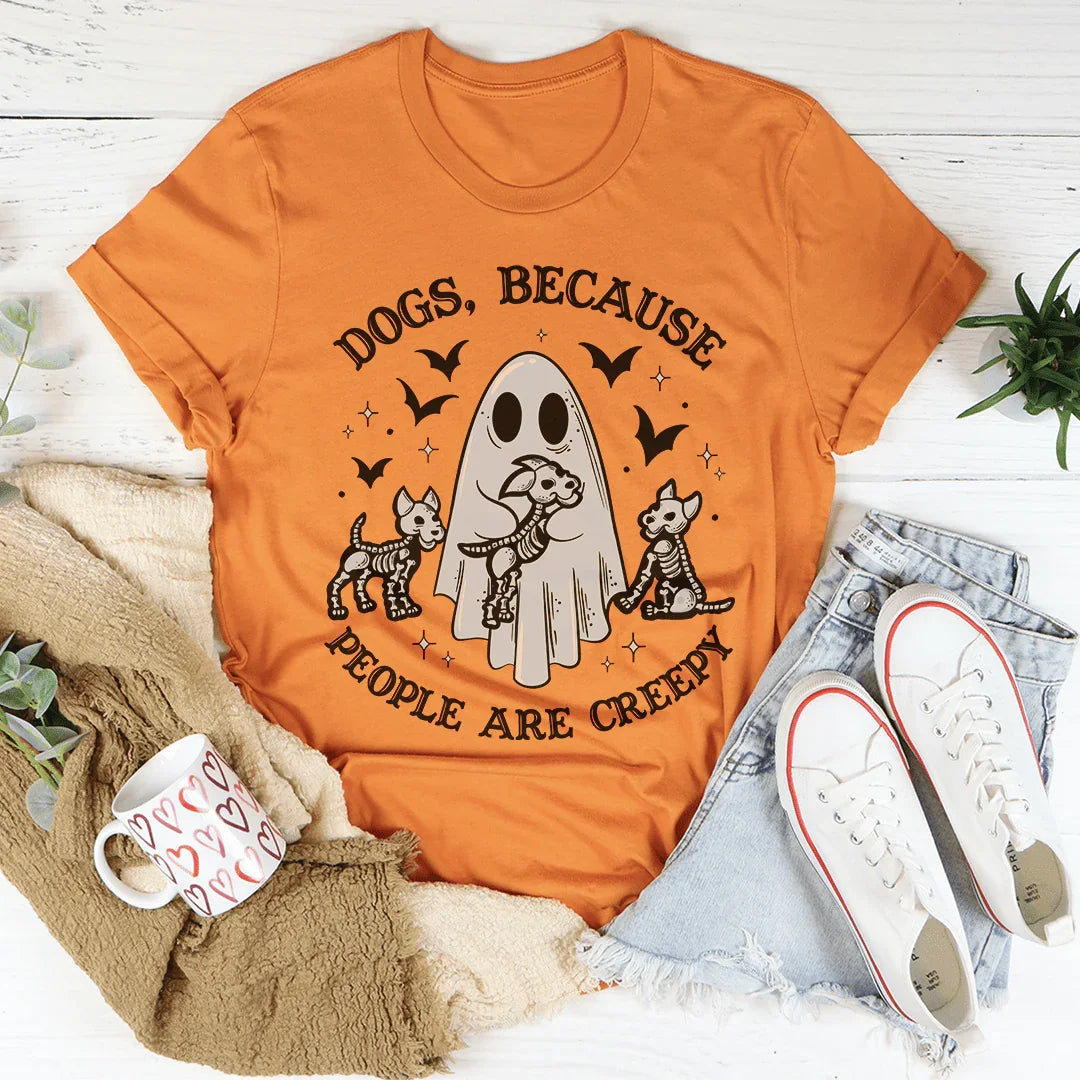 Camiseta "Los perros porque la gente da miedo"