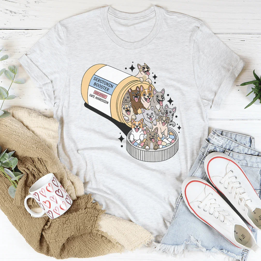 Dogs Happy Pills T-Shirt