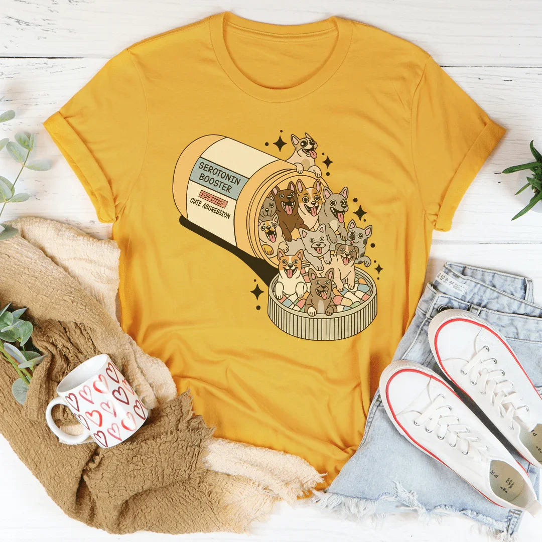 Dogs Happy Pills T-Shirt