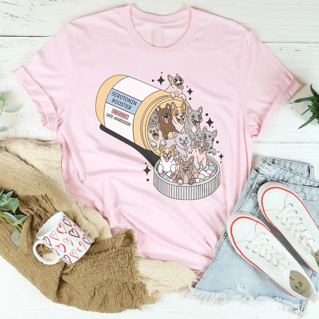 Dogs Happy Pills T-Shirt