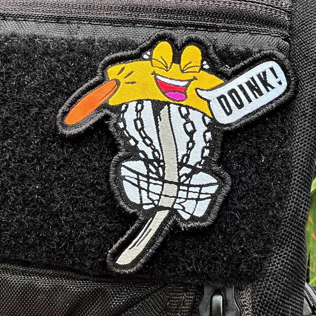 Parche Doink! para Disc Golf - Gancho y Bucle