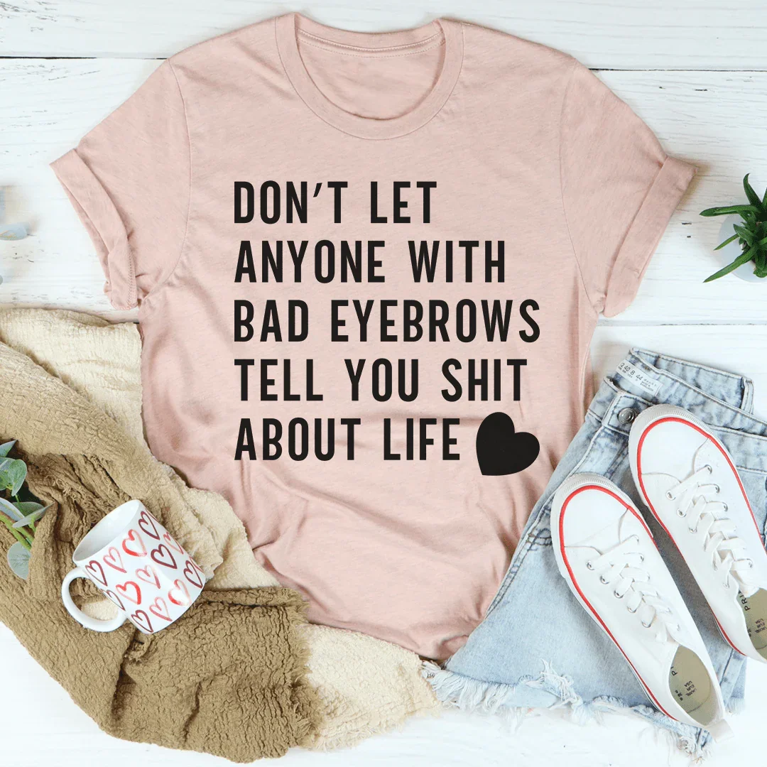 Ne laissez personne vous arrêter - T-shirt en coton premium