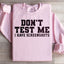 Sudadera "No me pruebes, tengo capturas de pantalla"