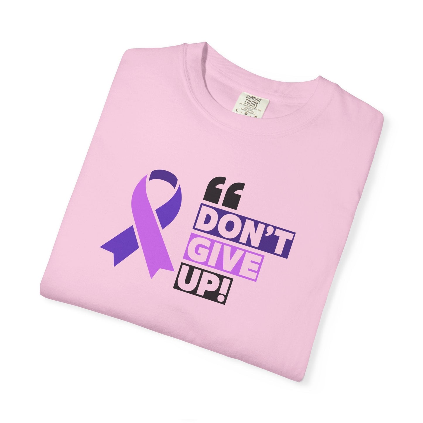Epilepsy Awareness 'Don't Give Up' Unisex T-Shirt - Stylish & Meaningful - Korvel