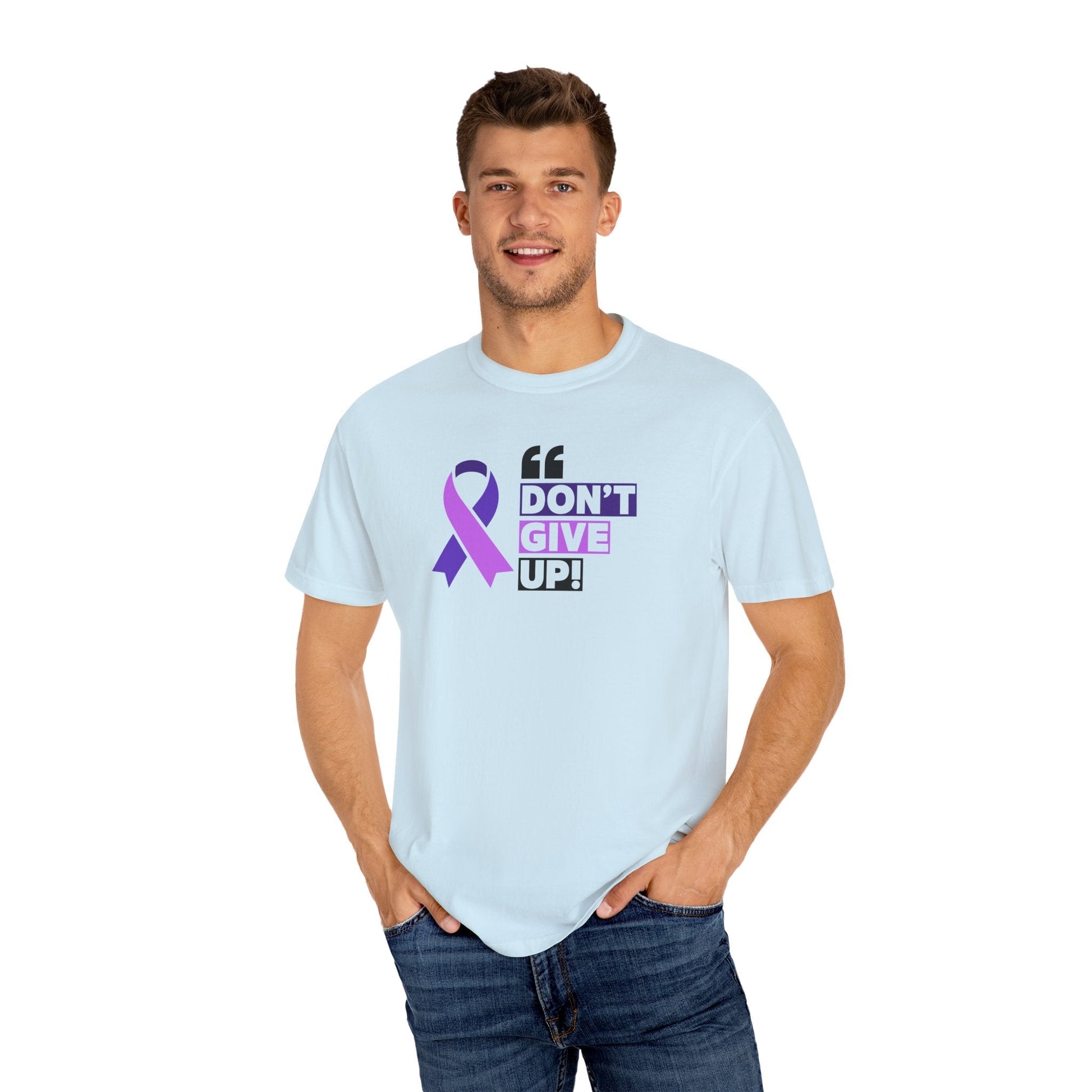 Epilepsy Awareness 'Don't Give Up' Unisex T-Shirt - Stylish & Meaningful - Korvel