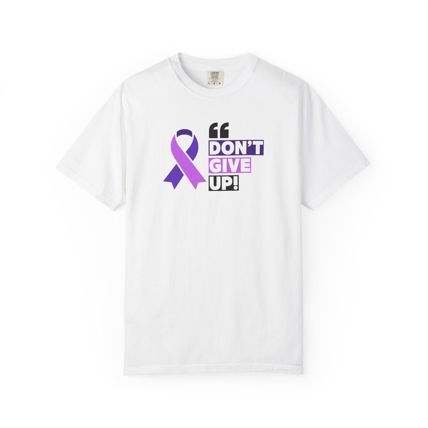 Epilepsy Awareness 'Don't Give Up' Unisex T-Shirt - Stylish & Meaningful - Korvel
