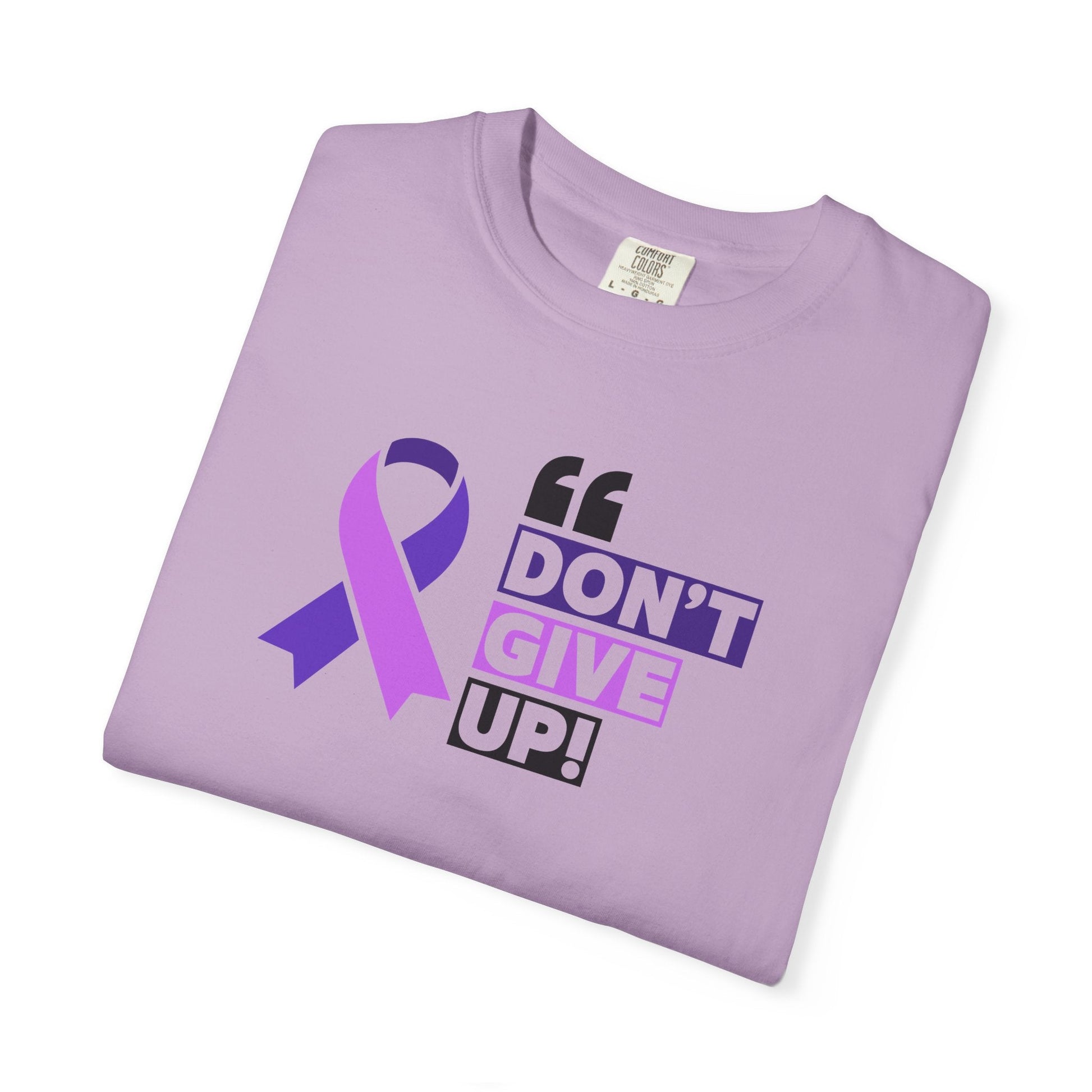Epilepsy Awareness 'Don't Give Up' Unisex T-Shirt - Stylish & Meaningful - Korvel