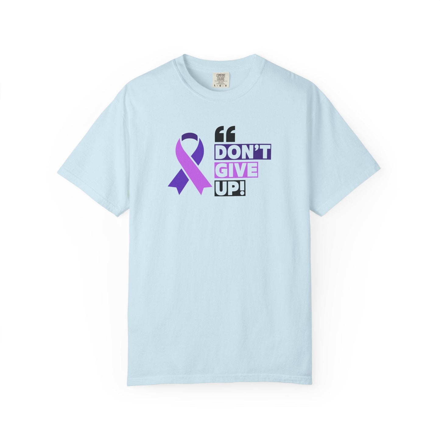 Epilepsy Awareness 'Don't Give Up' Unisex T-Shirt - Stylish & Meaningful - Korvel