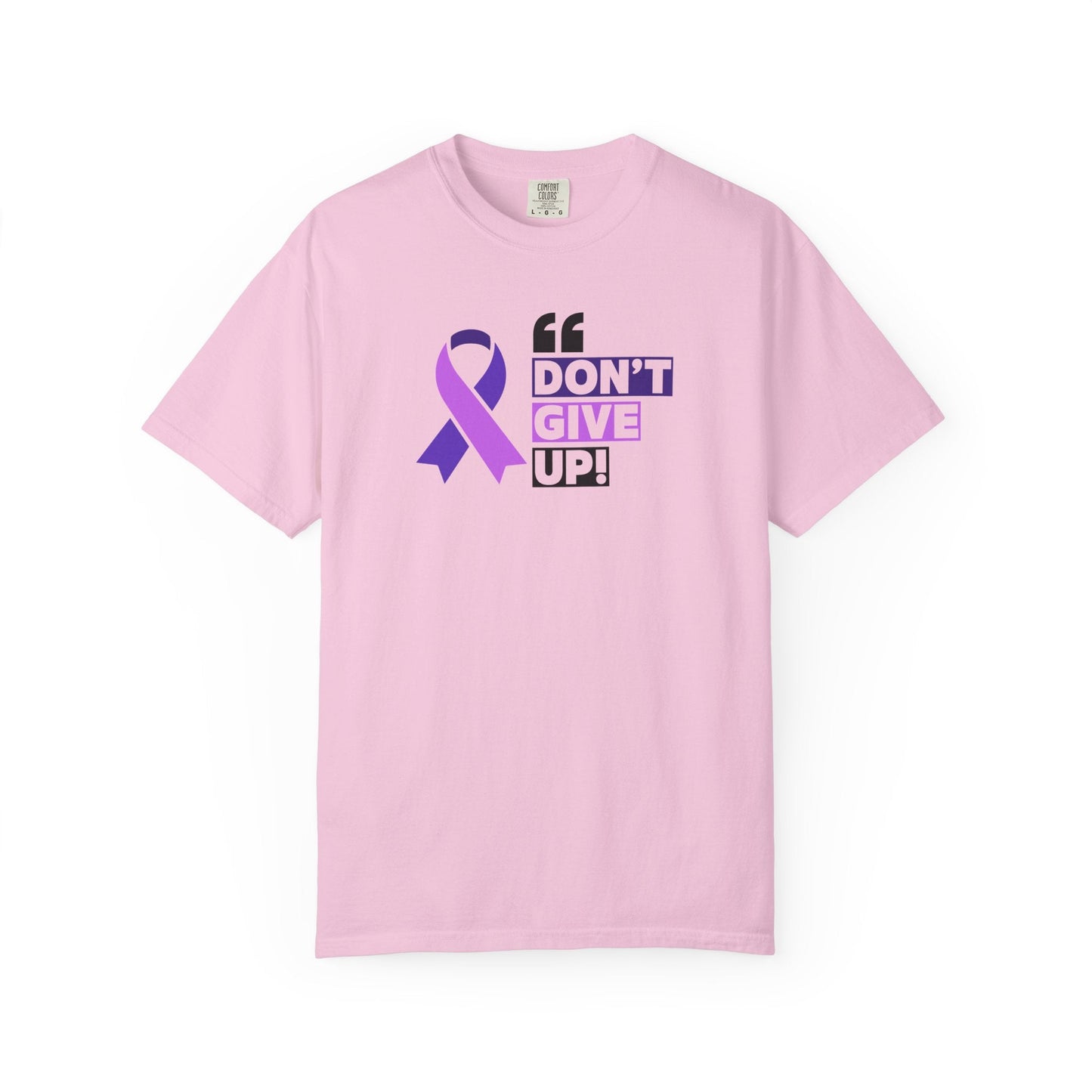 Epilepsy Awareness 'Don't Give Up' Unisex T-Shirt - Stylish & Meaningful - Korvel