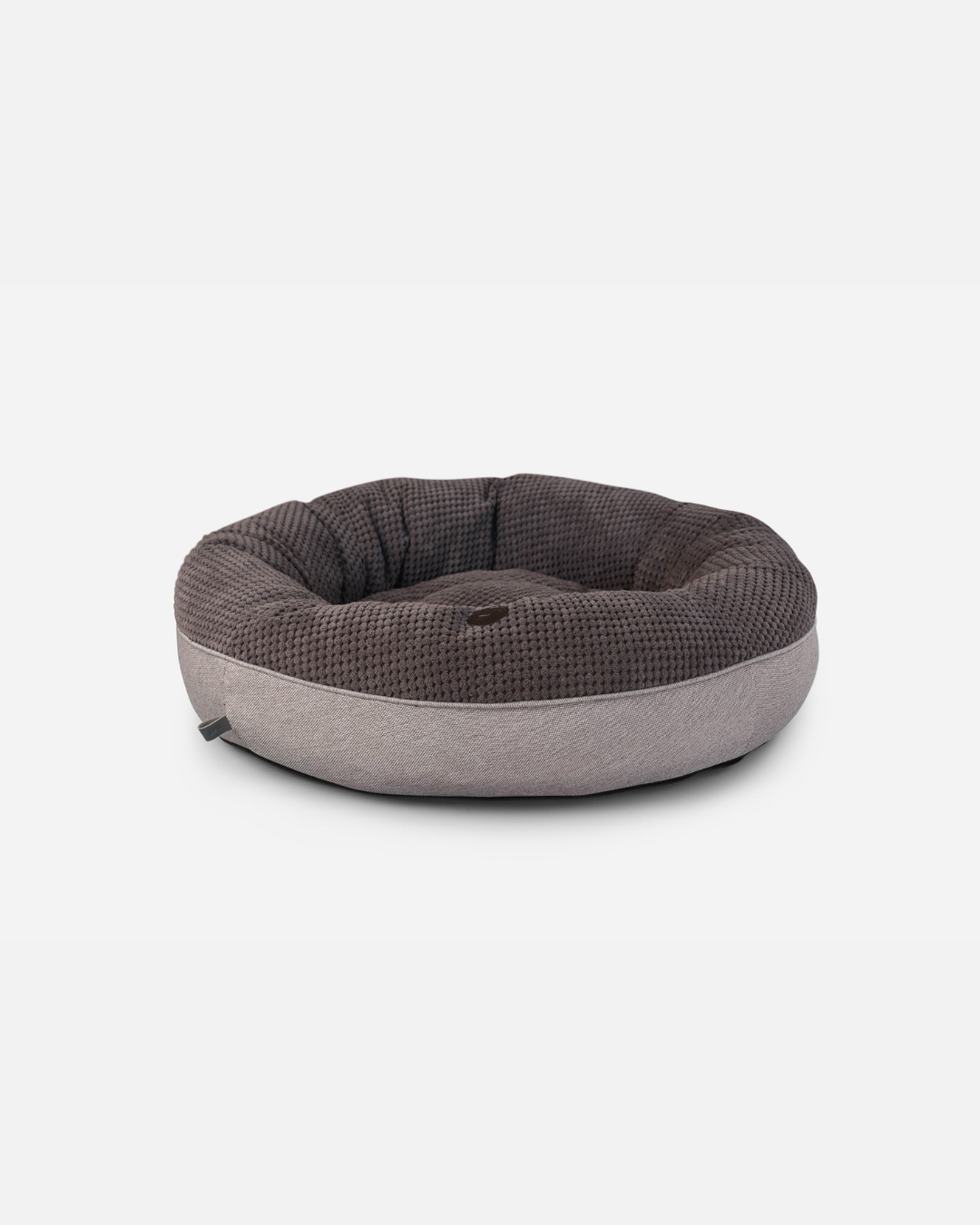 Cama para Perro Donut de Castaño Acogedor para Máximo Confort