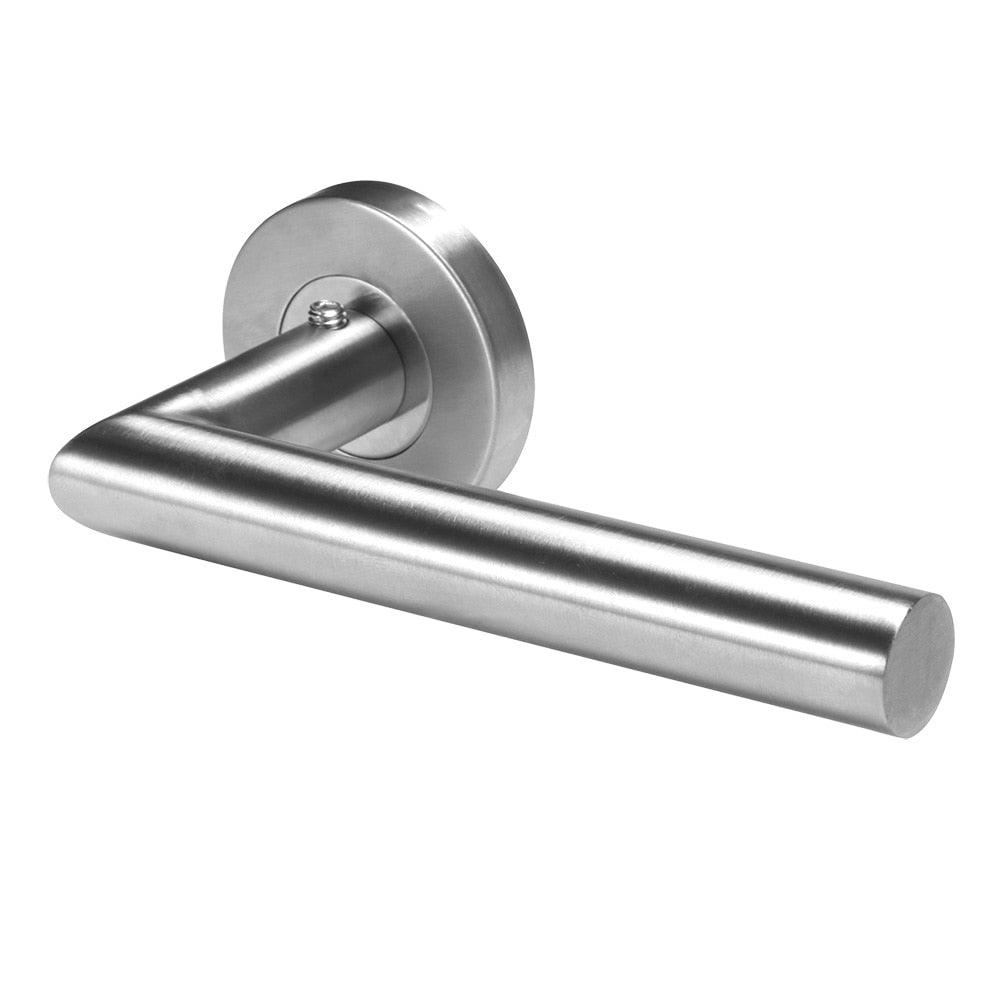 Ensemble de poignées de porte en acier inoxydable premium avec pêne ajustable