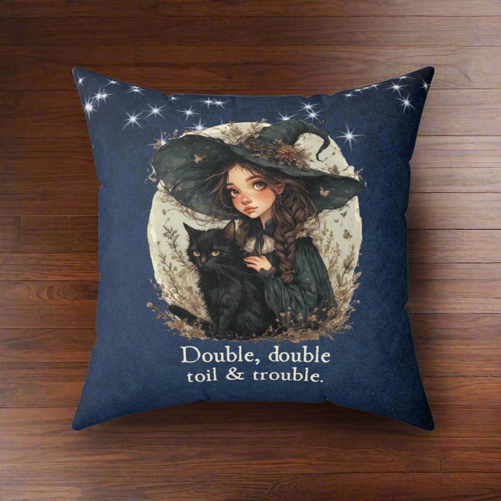 Coussin Double Double Toil & Trouble