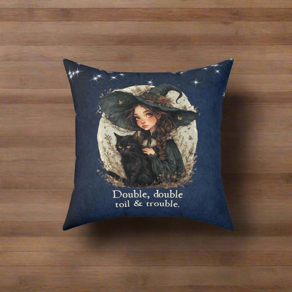 Coussin Double Double Toil & Trouble